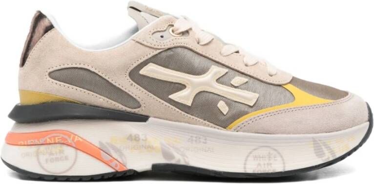Premiata Bruine Sneakers voor Vrouwen