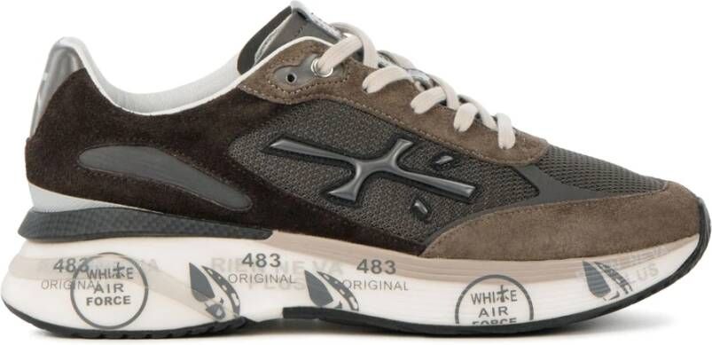 Premiata Bruine Suède Sneakers Brown Heren