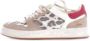 Premiata Bruine suède sneakers met logo - Thumbnail 1