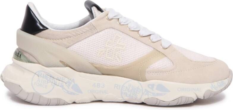 Premiata Beige Sneakers Stijlvol en Trendy Beige Dames