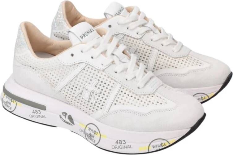 Premiata Cassie Sneakers Wit White Dames