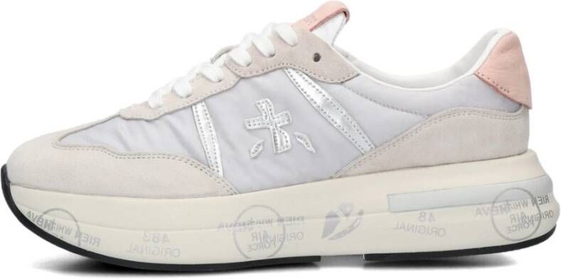 Premiata Casual Dames Sneakers in Taupe