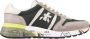 Premiata MultiColour Suède Nylon Lander Sneakers Multicolor Heren - Thumbnail 19