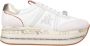 Premiata Beth 7037 Deportiva Plataforma Sneakers White Dames - Thumbnail 25