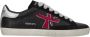 Premiata Kalfsleren Sneakers met Suède Inzetstukken Black Dames - Thumbnail 6