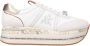 Premiata Beth 7037 Deportiva Plataforma Sneakers White Dames - Thumbnail 14