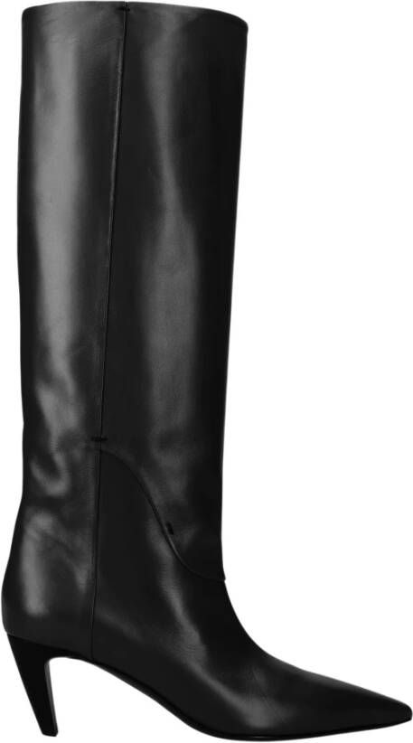 Premiata Cher hoge laarzen in zwart garda kalfsleer