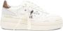 Premiata Witte Leren Sneakers Logo Zijkant Achterkant White Dames - Thumbnail 18