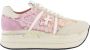 Premiata Dames Beth Sneaker Beige Roze Multicolor Dames - Thumbnail 1