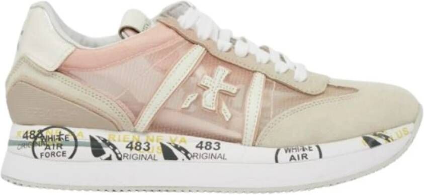 Premiata Stijlvolle Sneakers voor Dagelijks Gebruik Pink Dames