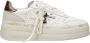 Premiata Witte Leren Sneakers Logo Zijkant Achterkant White Dames - Thumbnail 21