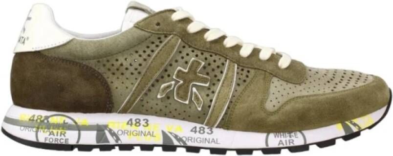 Premiata Eric 6604 Stijlvolle Schoenen Green Heren