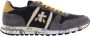 Premiata Heren Eric Zwart Geel Contrast Sneakers Black Heren - Thumbnail 1