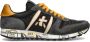 Premiata Heren Eric Zwart Geel Contrast Sneakers Black Heren - Thumbnail 6