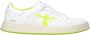 Premiata Gebarsten Effect Witte Sneakers White Heren - Thumbnail 7