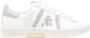 Premiata Glitter Bloemenprint Sneakers White Dames - Thumbnail 1