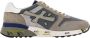 Premiata Stijlvolle Mick Canvas Nylon Sneakers in Grijze Contrasten Gray Heren - Thumbnail 7