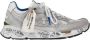 Premiata Vintage Nineties Style Sneakers Gray Heren - Thumbnail 5