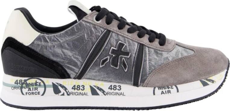 Premiata Zilveren Sneakers Conny Multicolor Dames