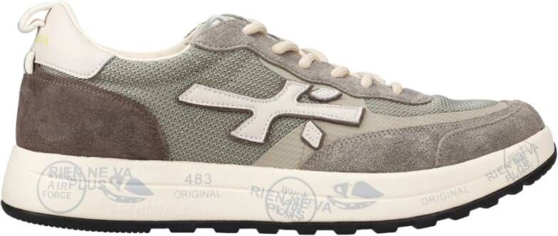Premiata Grijze Sneakers Gray Heren