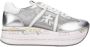 Premiata Grijze Sneakers met Zijlogo-embleem - Thumbnail 1