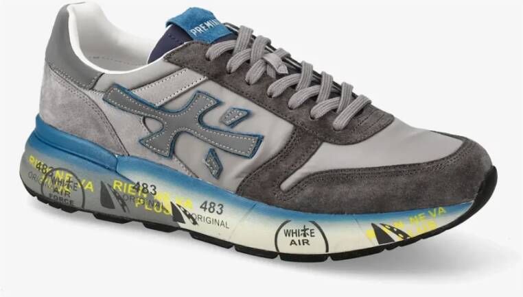 Premiata Grijze Sneakers Mick Heren