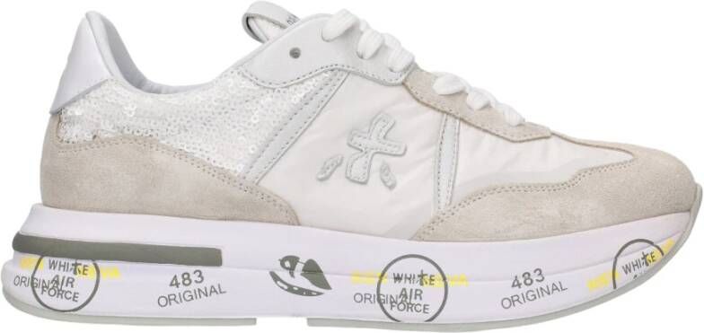 Premiata Retro-Innovatieve Sneakers White Dames