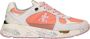 Premiata Mase Women Beige Red Lage sneakers - Thumbnail 1