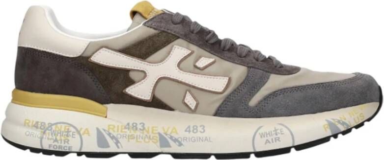 Premiata Grijze Sneakers voor Mannen