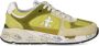 Premiata Groen & Witte Sneaker met Nylon Inzetstukken - Thumbnail 1