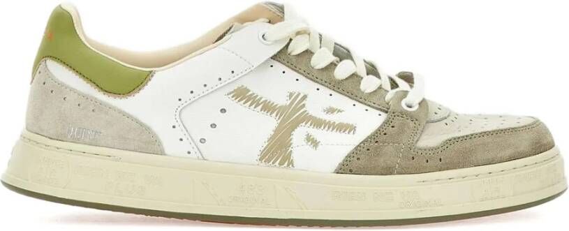 Premiata Groene leren sneakers