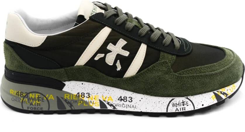 Premiata Sneaker Samenstelling: 100% (niet gespecificeerd) Productcode: VAR 6403 Green Heren - Foto 5