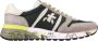Premiata MultiColour Suède Nylon Lander Sneakers Multicolor Heren - Thumbnail 7
