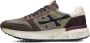 PREMIATA Lage Sneakers Heren Mick Maat: 42 Materiaal: Suède Kleur: Groen - Thumbnail 1