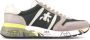 Premiata MultiColour Suède Nylon Lander Sneakers Multicolor Heren - Thumbnail 12