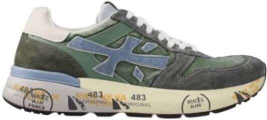 Premiata Heren Mick Sneakers van Leer en Nylon