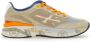 Premiata Heren Salie Groene Sneakers met Oranje Details - Thumbnail 3