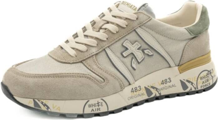 Premiata Heren Schoenen Lander Aw24 Beige Heren