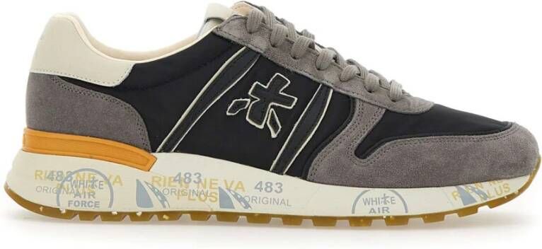 Premiata Heren Sneakers van Suède en Nylon