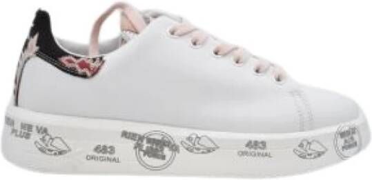 Premiata Hoge kwaliteit platte sneakers voor vrouwen White Dames