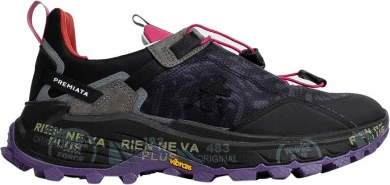 Premiata Hoogwaardige damessneakers voor elke gelegenheid Black Dames