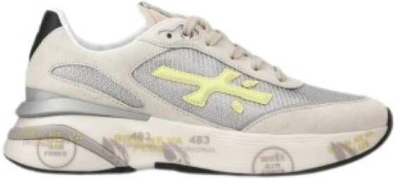 Premiata Innovatieve Moerun Sneaker met Unieke Details White Dames