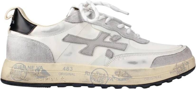 Premiata Innovatieve Witte Hardloopschoenen Multicolor Heren