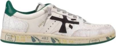 Premiata Istrice Leren Sneakers White Dames