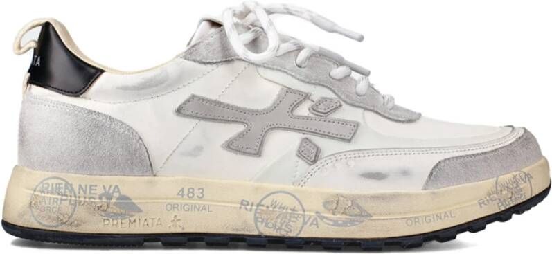 Premiata Ivory Hardloopschoenen Multicolor Heren