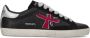 Premiata Kalfsleren Sneakers met Suède Inzetstukken Black Dames - Thumbnail 1