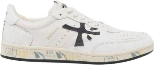 Premiata Klei Basket Sneakers 6775 White Heren