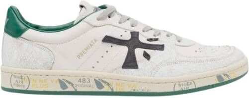 Premiata Basket Clayd 6778 Stijlvolle Sneakers White