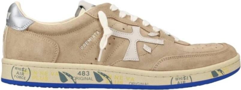 Premiata Klei Sneakers voor Mannen Beige Heren