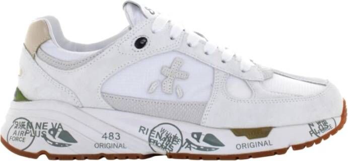 Premiata Lage Damessneakers Mased 5661 White Dames